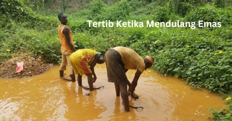 Tertib Ketika Mendulang Emas: The Key to Safe and Sustainable Gold Mining