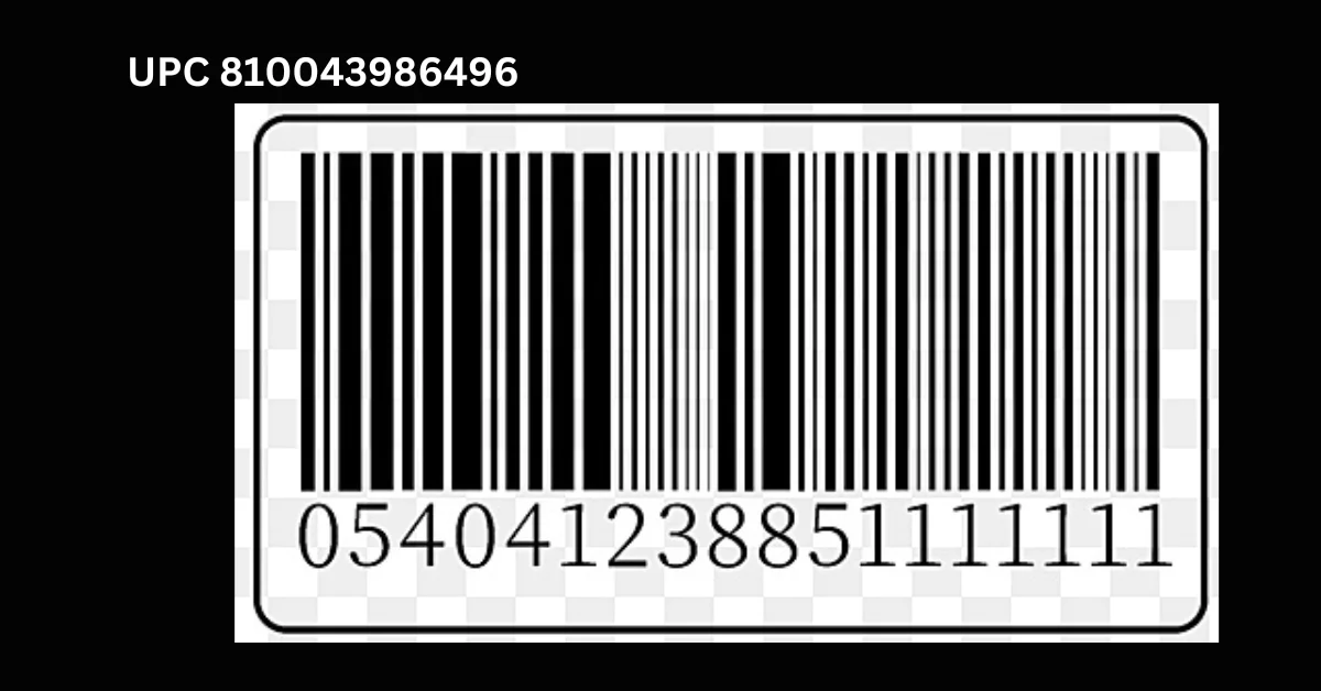 UPC 810043986496: Ensuring Accuracy and Authenticity in Global Markets