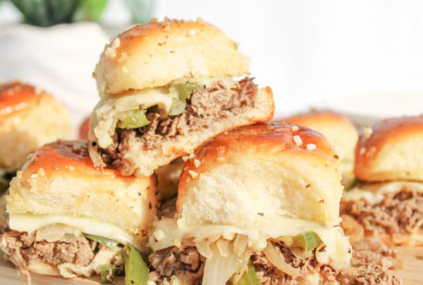 Creating a Sumptuous Snacking Experience with Cheesesteak Sliders