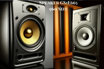 Speaker GS1E665 960 Size: The Ultimate Audio Experience for Home & Studio